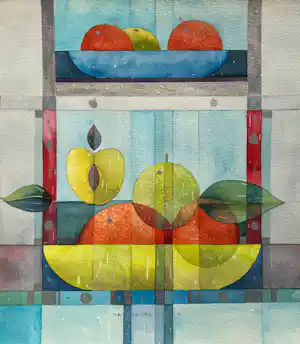 Kees van de Wetering - Fruitschaal verkauft für € 95!