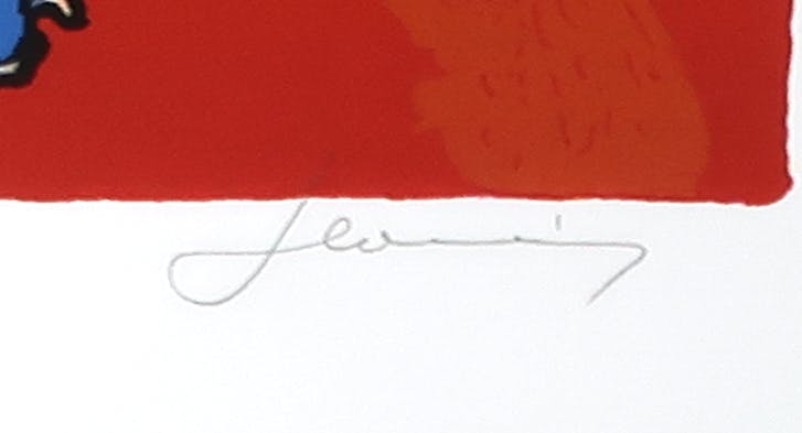 Jan Latinne - Zeefdruk, Mijn oogappel kopen? Bied vanaf 20!