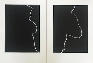 Harry van Kuyk - Lot van 2 zeefdrukken - 1976 - "Grafinu" - 71/250 kopen? Bied vanaf 45!
