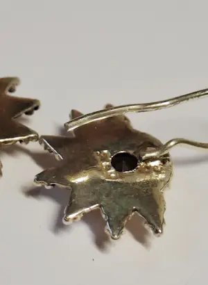 Zilveren Oorbellen met gecachetteerde rookkwarts: kopen? Bied vanaf 70!