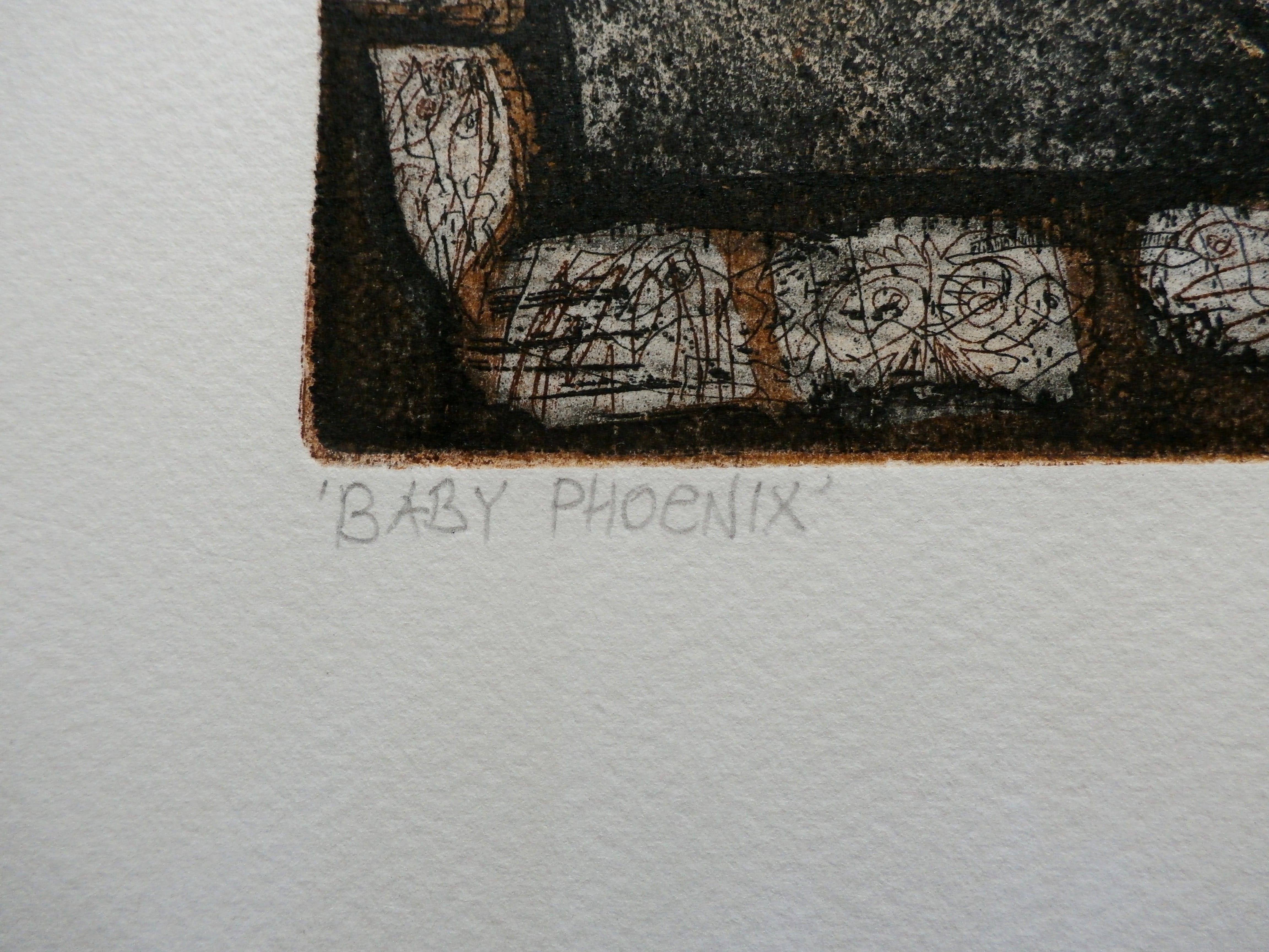 Pieter Drift - ets: Baby Phoenix - 2000 kopen? Bied vanaf 45!