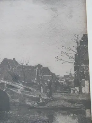 Buy Jacob Maris - twee stadsgezichten? Bid from 60!