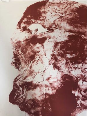 Armando - Litho, Der Kopf Rot (Groot!) kopen? Bied vanaf 350!