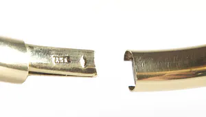 14 kt. geelgouden gescharnierde slavenarmband kopen? Bied vanaf 500!