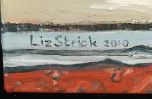 Liz Strick - Olieverf op doek, The one and only telephone in Argheston kopen? Bied vanaf 1!