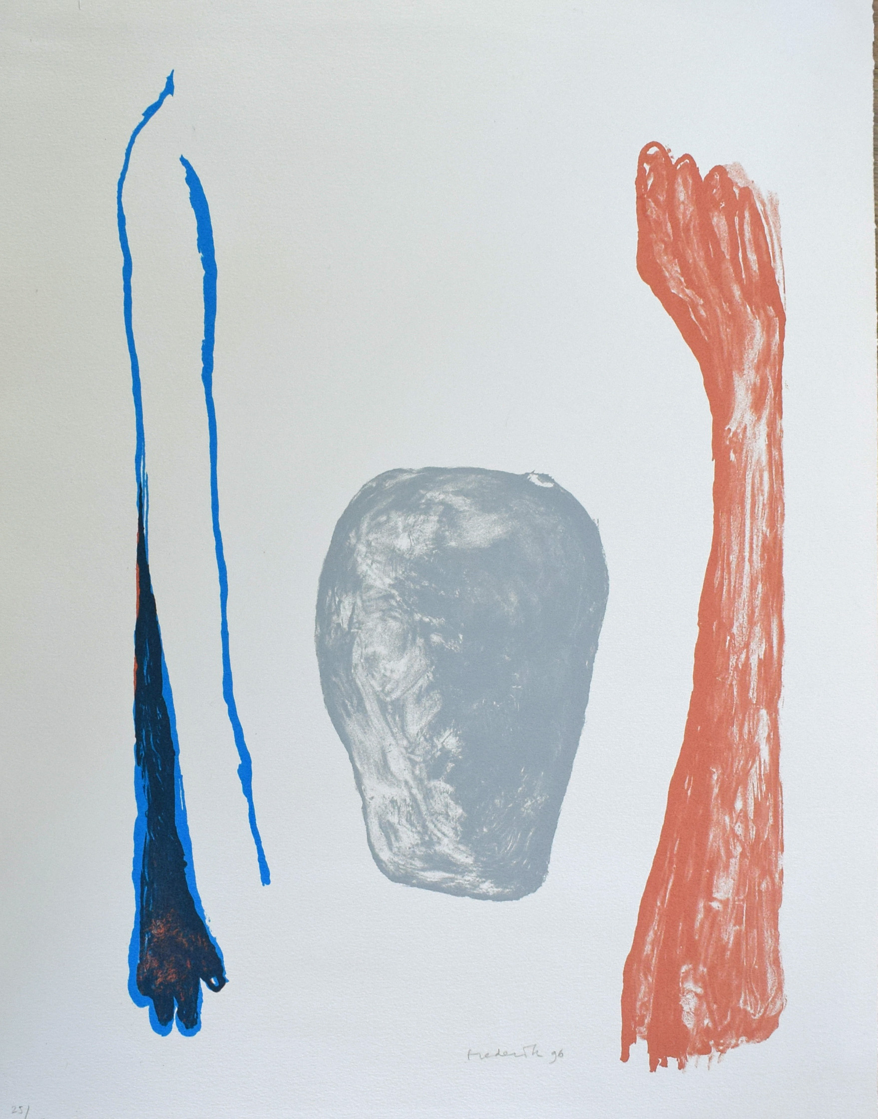 Frederik Roes - # ABSTRACTE FIGUREN # 1996, gesigneerd/genummerd ,mint verkocht voor € 35!