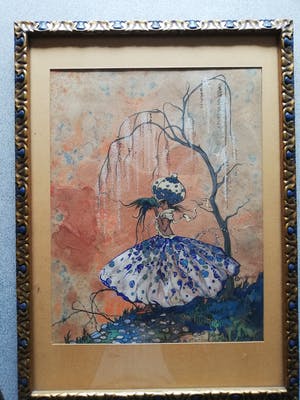 Georges Drains - Gouache kopen? Bied vanaf 575!