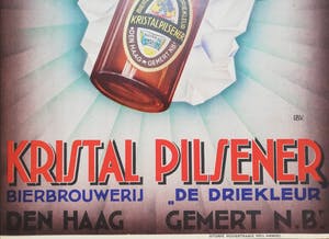Curiosa - Affiche 'Kristal Pilsener' kopen? Bied vanaf 1!