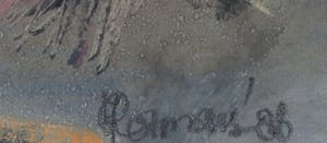 Jet Rotmans - Gemengde techniek op papier, Slapend naakt - Ingelijst kopen? Bied vanaf 35!