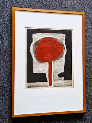 AcheterCees Kortlang - 1971 -grote handgekleurde Ets - zeer kleine oplage (10) - in originele lijst? Enchérissez de 85!