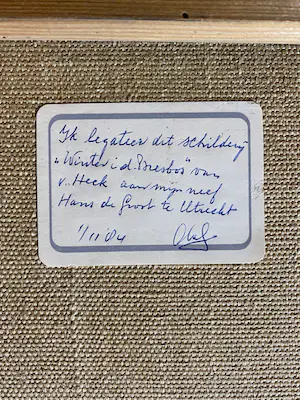 Thomas van Heck - Winter in de Biesbosch kopen? Bied vanaf 200!