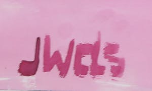 Joe Wols - Acryl op papier, Gezicht kopen? Bied vanaf 1!