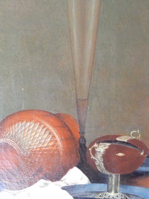 Niet of onleesbaar gesigneerd - stilleven met roemer en schenkkan kopen? Bied vanaf 1!