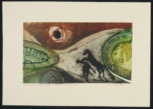 Szanto Andreasz - Lot van drie etsen, Scherzo + Ninety percent waterdeep + Ancienne porcelaine kopen? Bied vanaf 50!