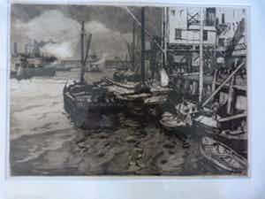 Jan Sirks - Haven in Rotterdam verkocht voor € 10!