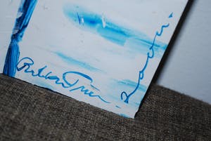 Rob van Trier - Scene aan het strand - olieverf uit 2004 kopen? Bied vanaf 1!