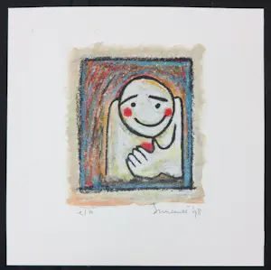 Hans Innemee - Zeefdruk, Zonder titel kopen? Bied vanaf 1!