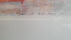 Joep de Bekker - Gouache Z.T. ('92) kopen? Bied vanaf 100!