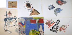 Lon Buttstedt - en vele andere! - Groot lot met 26 werken op papier kopen? Bied vanaf 50!