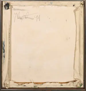 Klaus Schweier - Olieverf op doek, Abstracte compositie - Ingelijst kopen? Bied vanaf 50!