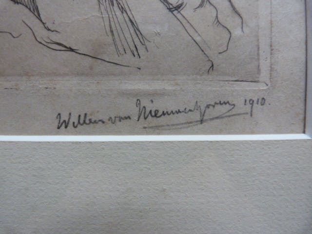 Willem van Nieuwenhoven - Portret van een oude dame. kopen? Bied vanaf 1!