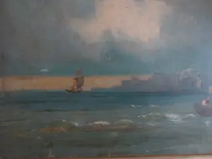 Henri van Wijk - (1833-1889) Havengezicht Bretagne kopen? Bied vanaf 180!