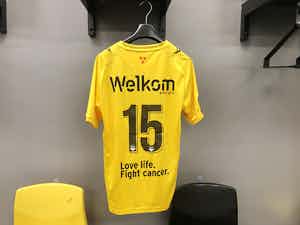 Swim to Fight Cancer wedstrijdshirt - Jethro Mashart verkocht voor € 50!