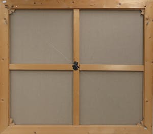 Ton van Kesteren - Olieverf op doek, Abstracte compositie - Ingelijst (Zeer groot) kopen? Bied vanaf 300!