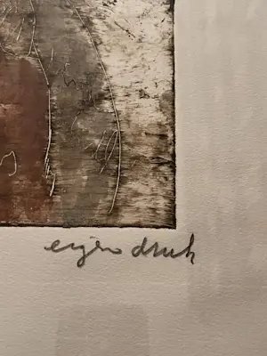 Anton Heyboer - Kleurenets met Madonna Eigen Druk gedateerd 1985 en gesigneerd. kopen? Bied vanaf 159!