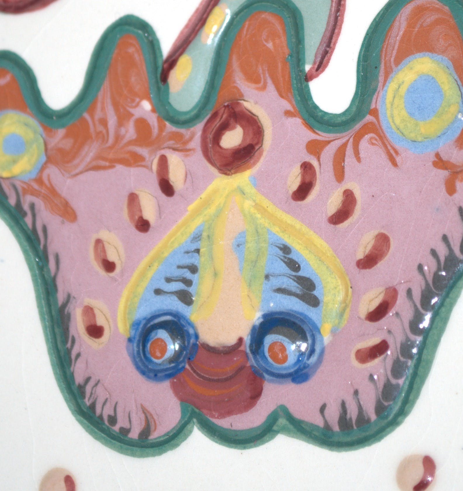 Vallauris Keramiek - Le Poisson - keramisch bord - Atelier Cerenne (1945-1958) kopen? Bied vanaf 15!