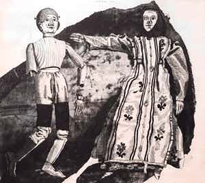 Herman Berserik - Poppen, ets verkocht voor € 95!