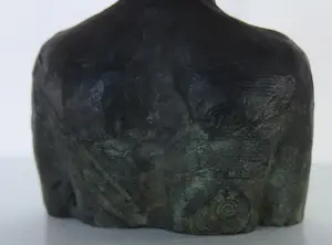 Mieke Oldenburg - Set van drie bronzen beeldjes, Vrouwfiguren kopen? Bied vanaf 200!