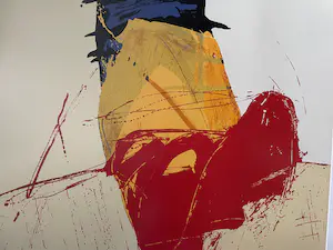 Arty Grimm - Zeefdruk - Abstract - Ingelijst kopen? Bied vanaf 65!