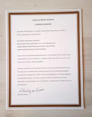 Andre De Dienes - Marilyn Monroe -Tobey Beach,1949/2006 - Auflage von 91 - drucksigniert kopen? Bied vanaf 500!