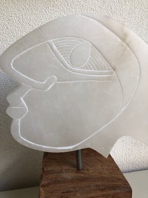 Niet of onleesbaar gesigneerd - Beeldhouwwerk in de stijl van Picasso/Dali kopen? Bied vanaf 1!