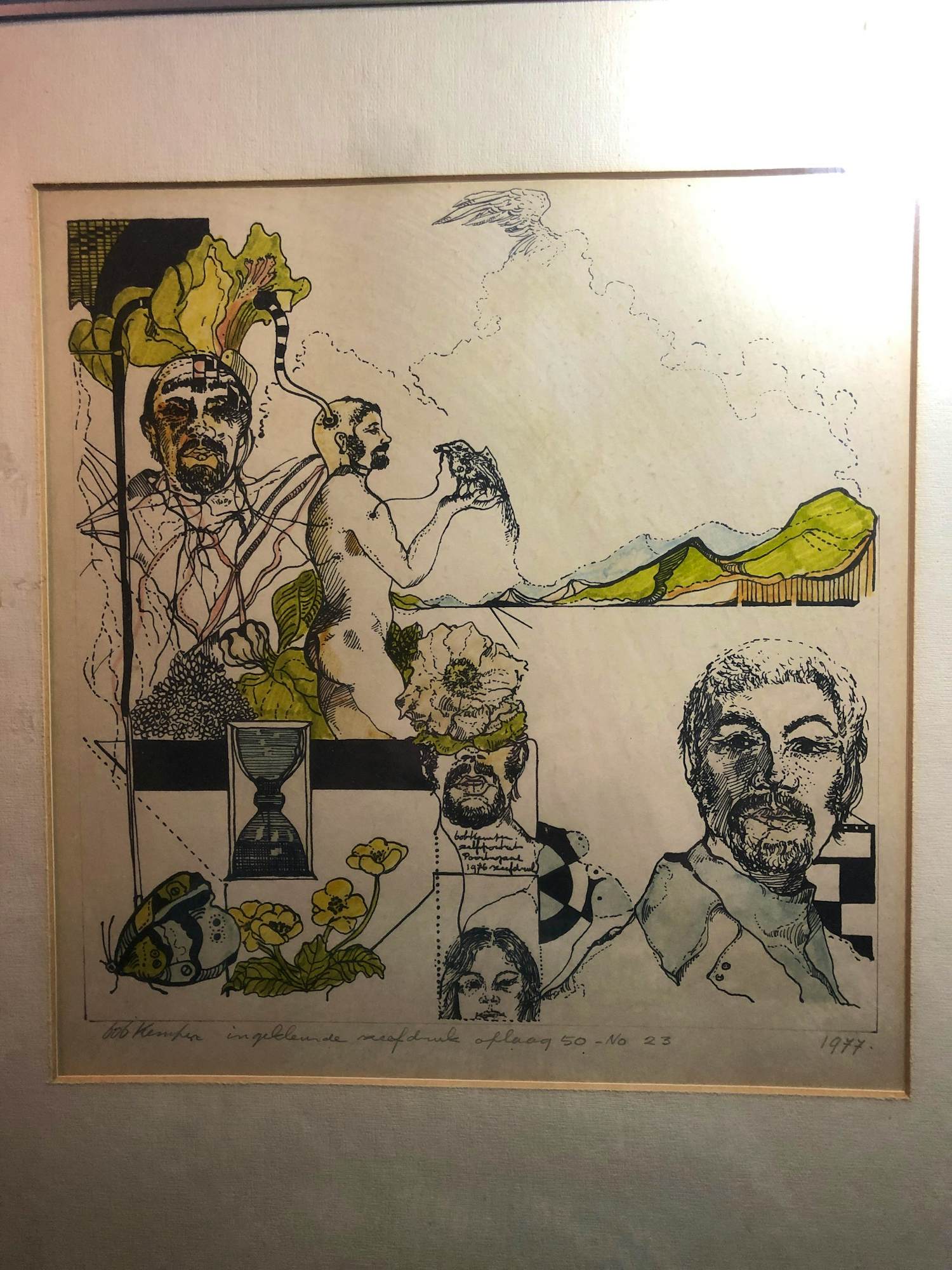 Bob Kemper - ingekleurd kopen? Bied vanaf 50!