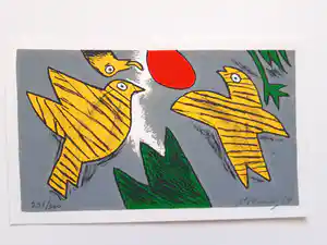 Corneille - BIRDS verkocht voor € 100!