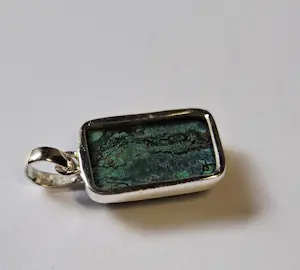 Nieuwe Natuurlijke zilveren hanger met mooie Malachiet Azurite kopen? Bied vanaf 65!
