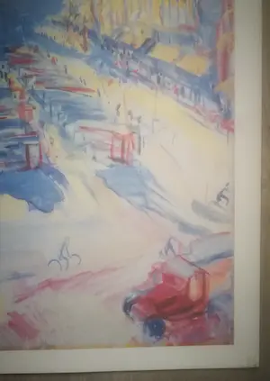 Johan Dijkstra - Gezicht op de Vismarkt Groningen. kopen? Bied vanaf 109!