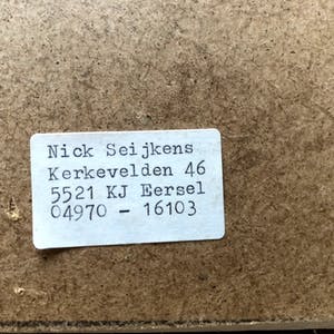 Nick Seijkens - Prachtig modern gesigneerd werk - " Naakt " gemengde techniek kopen? Bied vanaf 65!