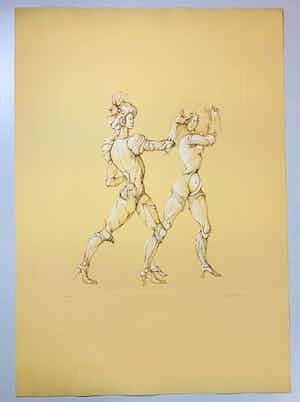 Leonor Fini - Scène de Théâtre verkocht voor € 50!