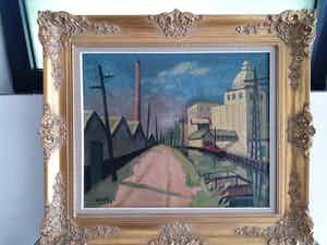 Marcel Cockx - Remy fabrieken vaartkom in Wijgmaal.(Leuven) verkocht voor € 250!