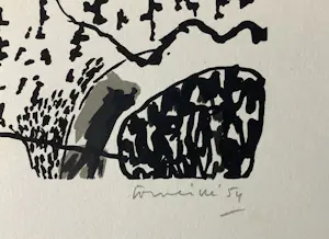 Corneille - Sans Titre (2 items, zeefdruk en studie) kopen? Bied vanaf 285!