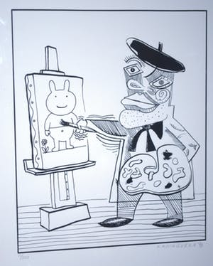 Kamagurka - ...realisme op doek...zeefdruk uit 1990 kopen? Bied vanaf 125!