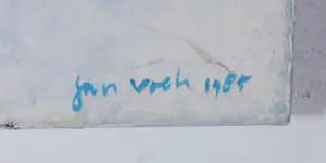 Jan Voets - Olieverf op doek, Compositie kopen? Bied vanaf 80!