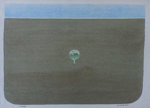 Henri de Haas - Aquarel: Landschap - 1981 kopen? Bied vanaf 60!