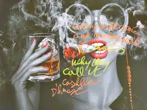 Hannes D'Haese - Money will come and money will go.. verkocht voor € 100!