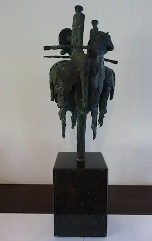 Brons (Onbekend) - "Toernooiridders " in brons TOPBEELD! kopen? Bied vanaf 450!