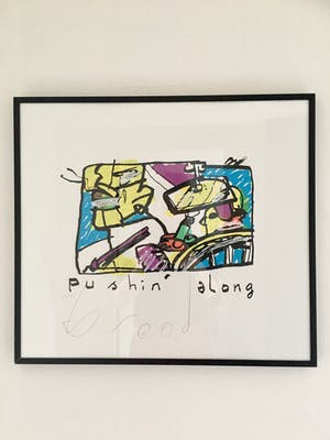 Herman Brood - Pushin' along kopen? Bied vanaf 175!