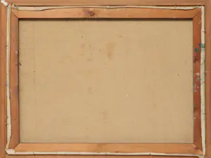 Jan Sierhuis - Ingelijste olieverf op doek: Haventje op Corsica kopen? Bied vanaf 799!